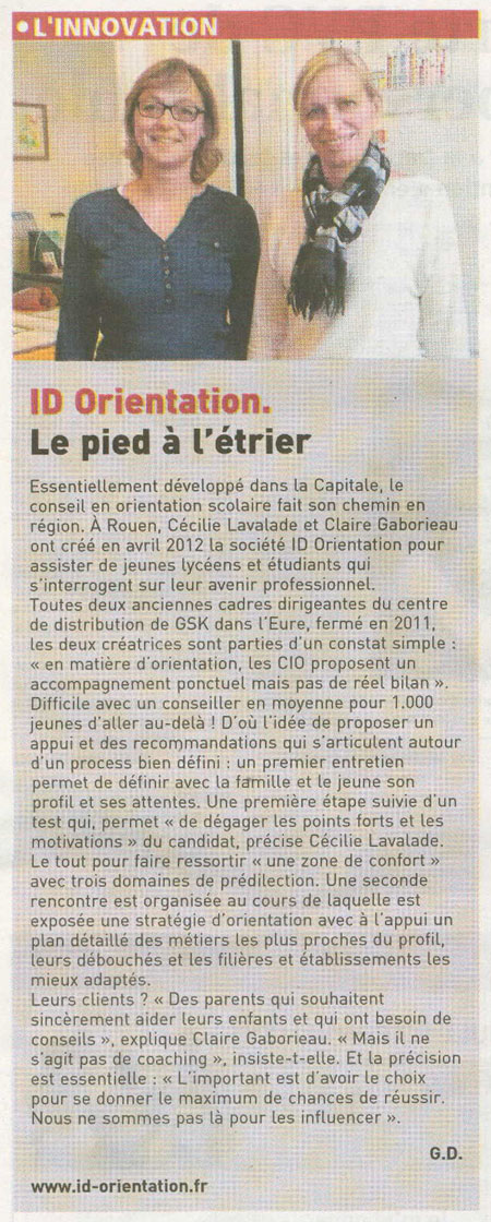 orientation professionnelle rouen, caen, le havre, evreux, dieppe